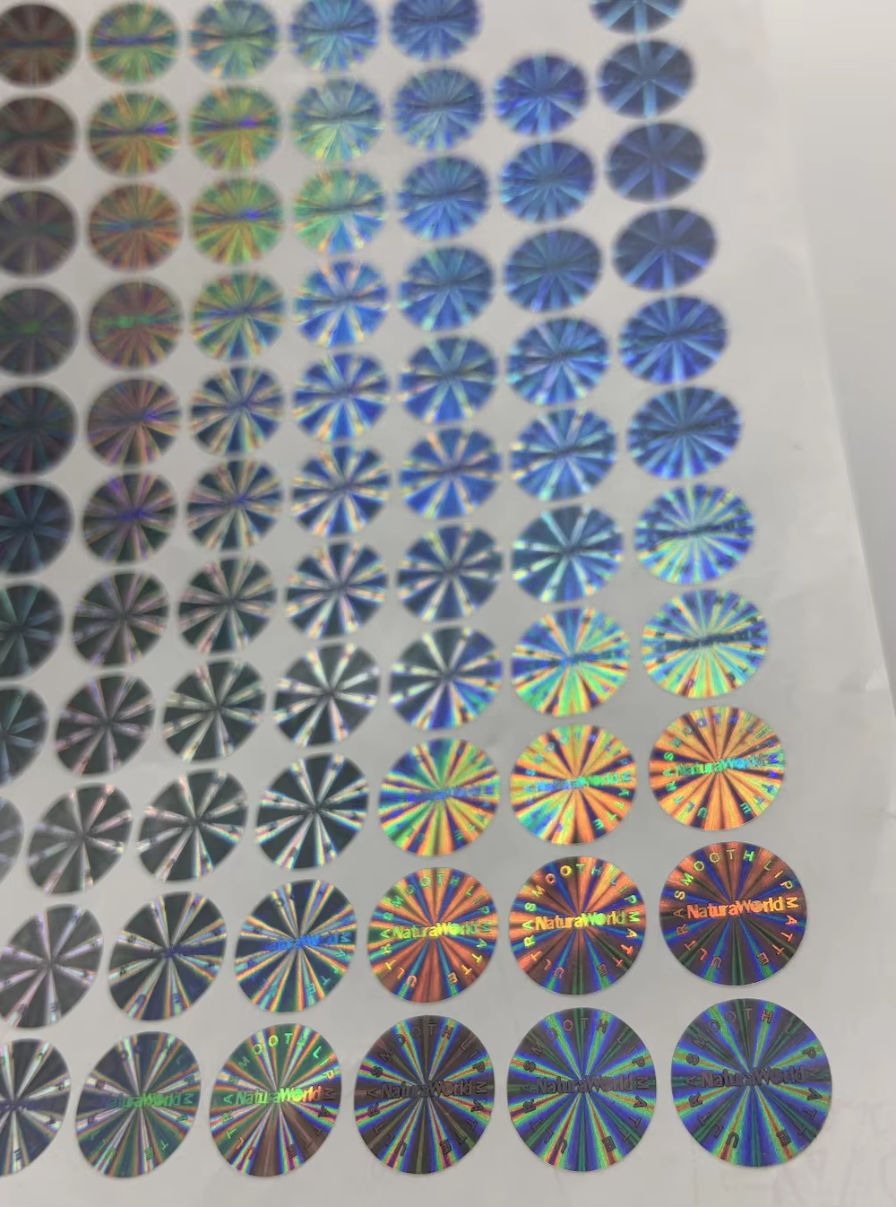 Holographic Seal Stickers
