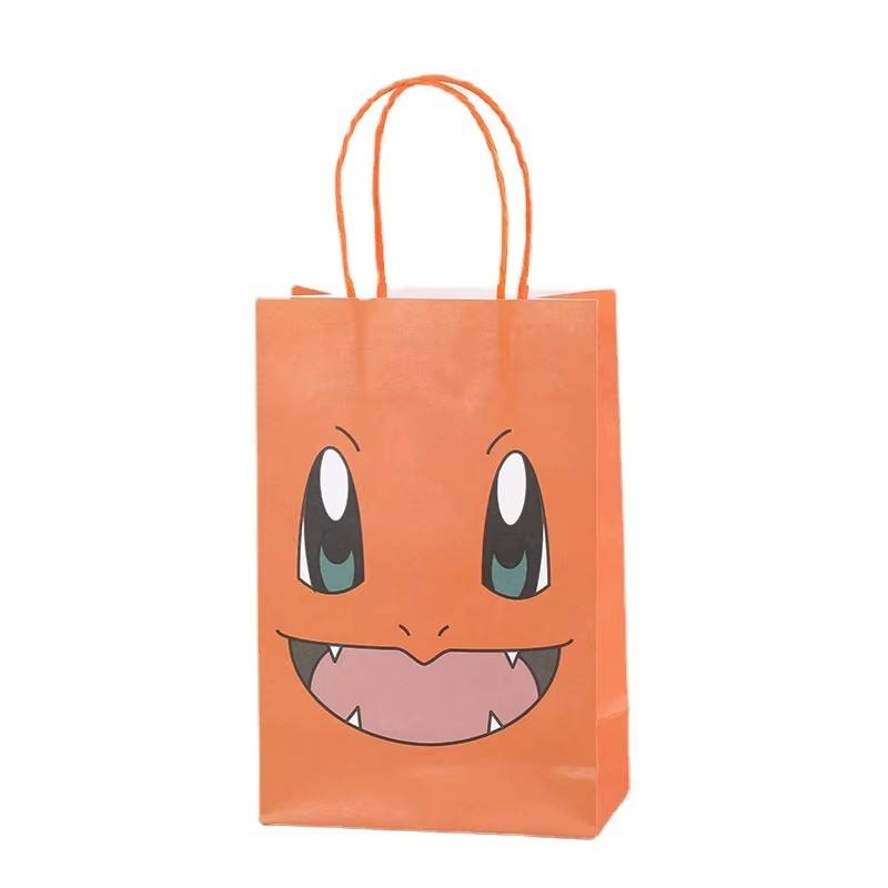Cute cartoon kraft paper bags