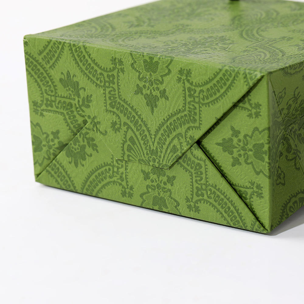 Green Patterned Gift Box