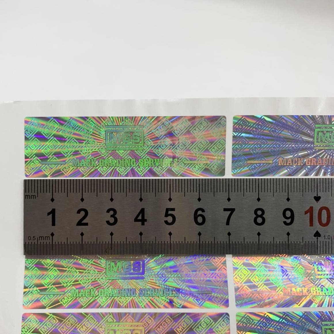 Holographic Verification Stickers