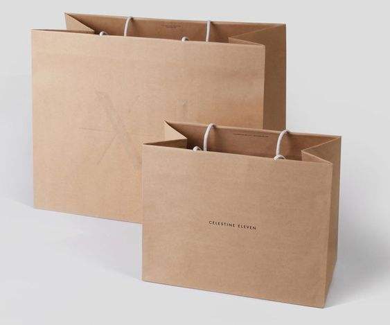 Brown Kraft Paper Gift Bag