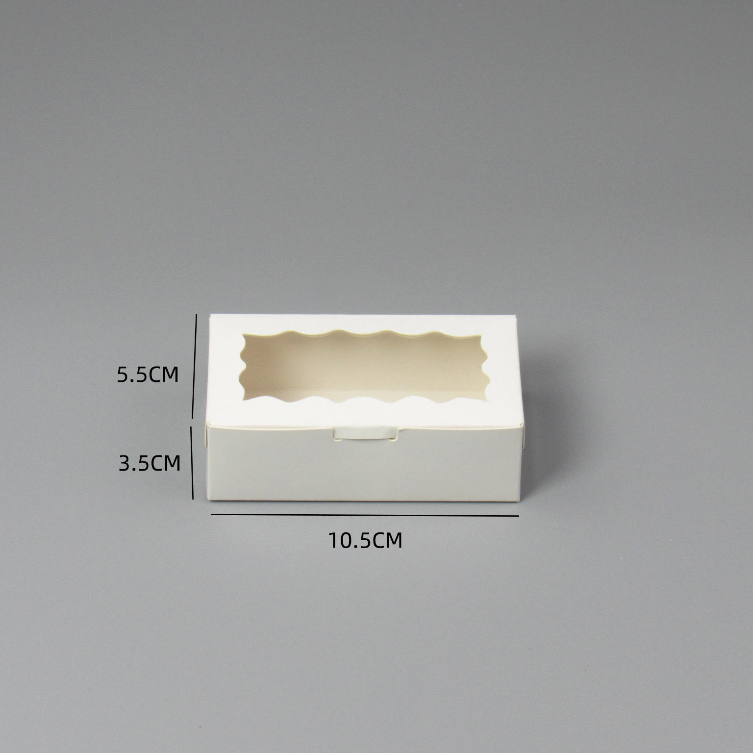 Kraft Bakery Box with Window