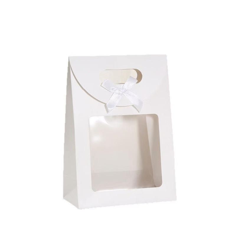 Kraft Paper Gift Bag with Window