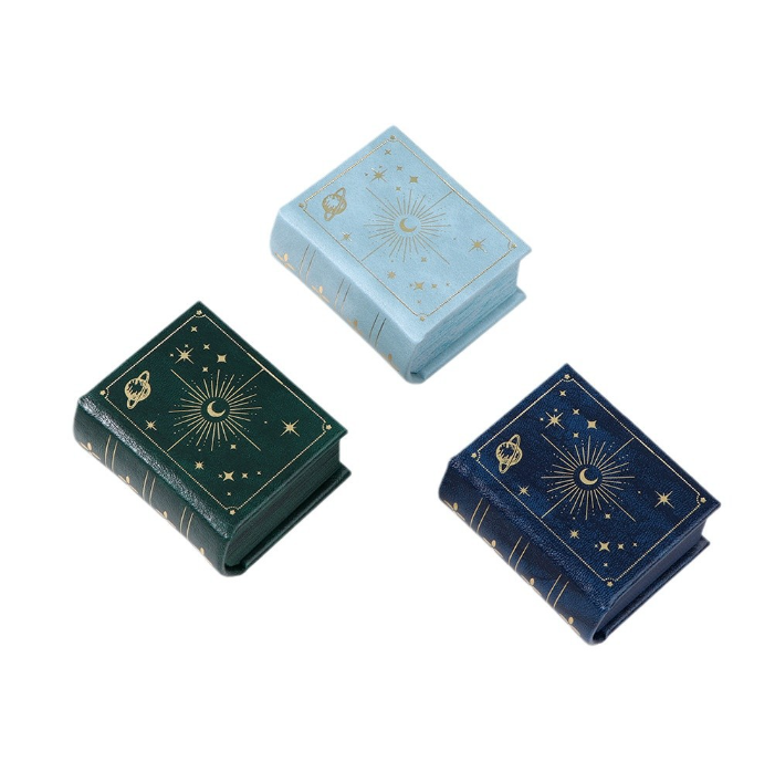Book-Shaped Jewelry Gift Box