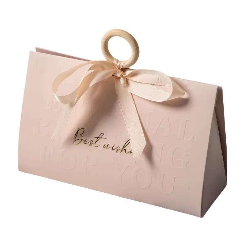 Gift Box with Ribbon Handle