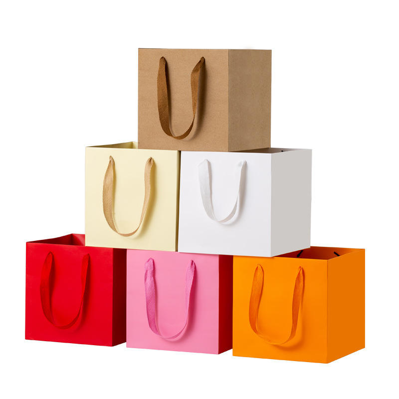 Colorful Gift Bags Set