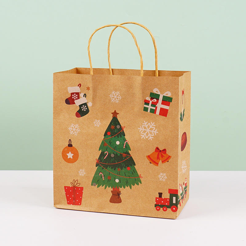 Kraft paper gift packaging bags for candy