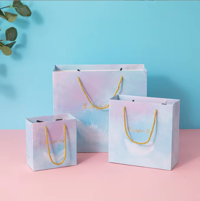Pastel Gift Bags Set