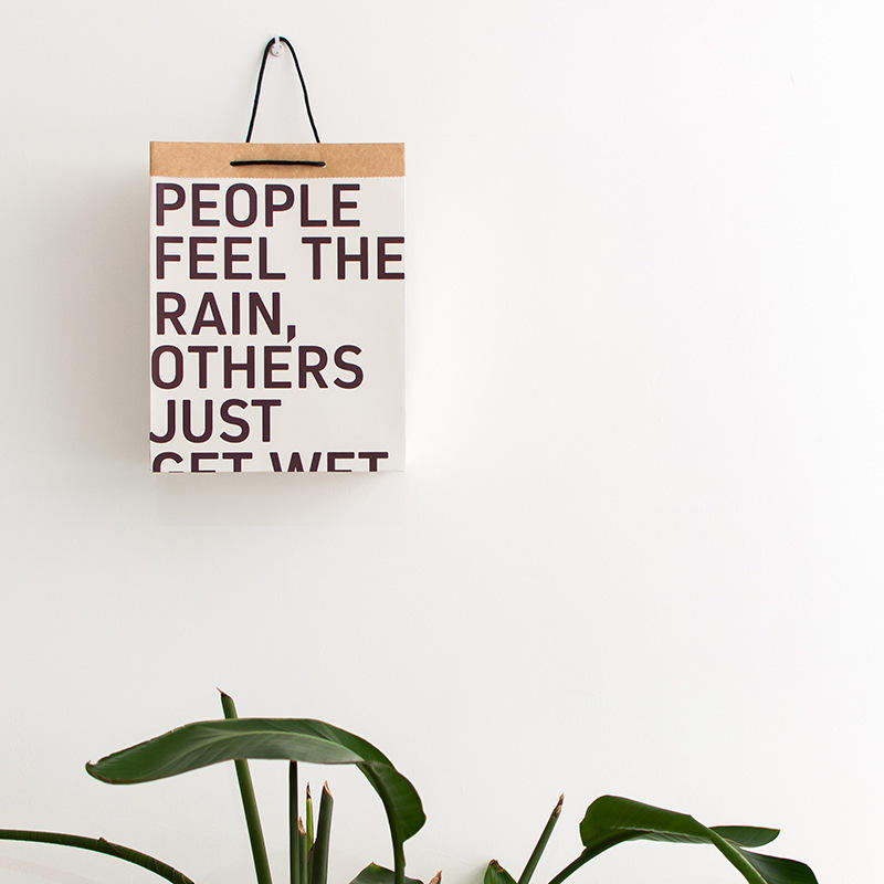  Handle Kraft Paper Gift Box