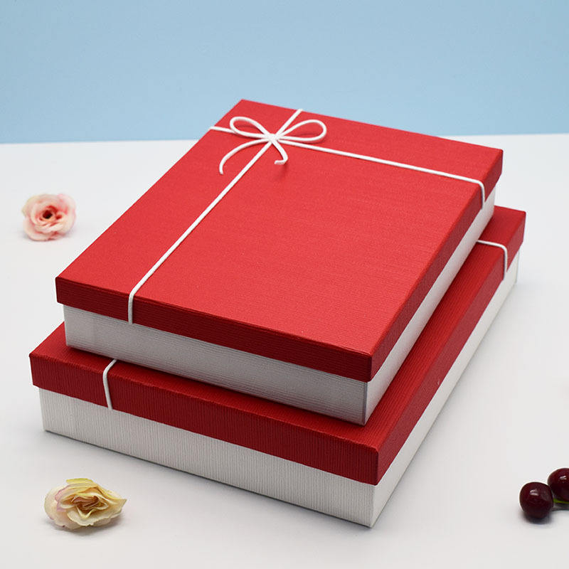 Custom Wholesale Heaven and Earth Box Paper Packaging Box for Gift Shoes Clothing 