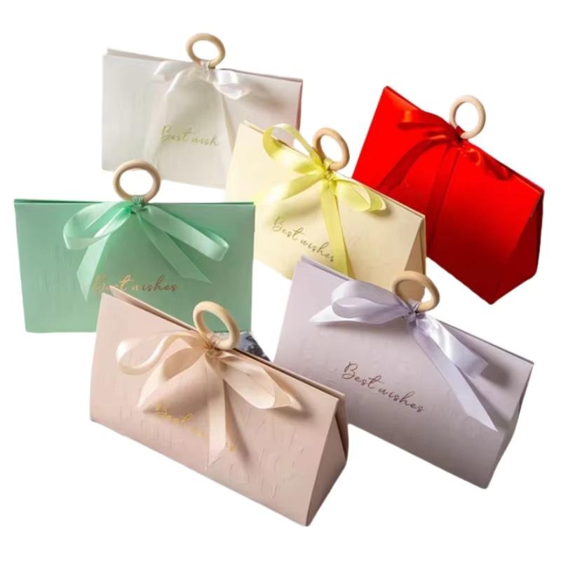 Gift Box with Ribbon Handle