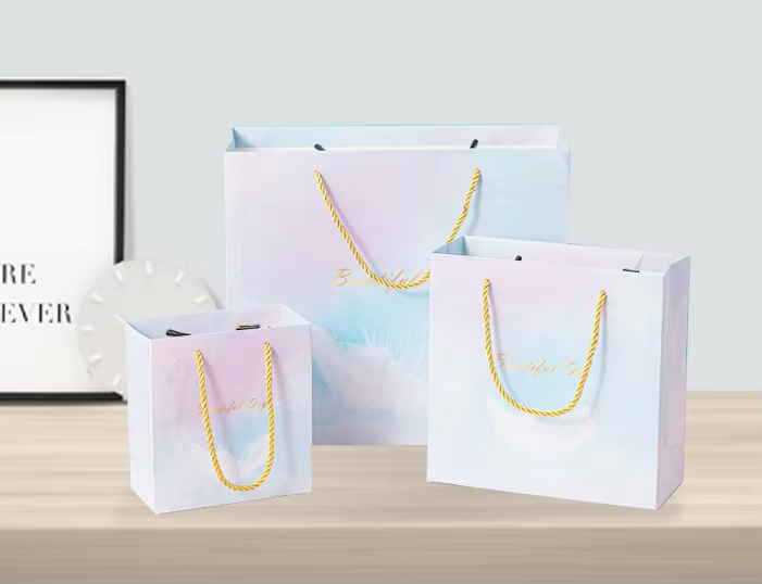 Pastel Gift Bags Set