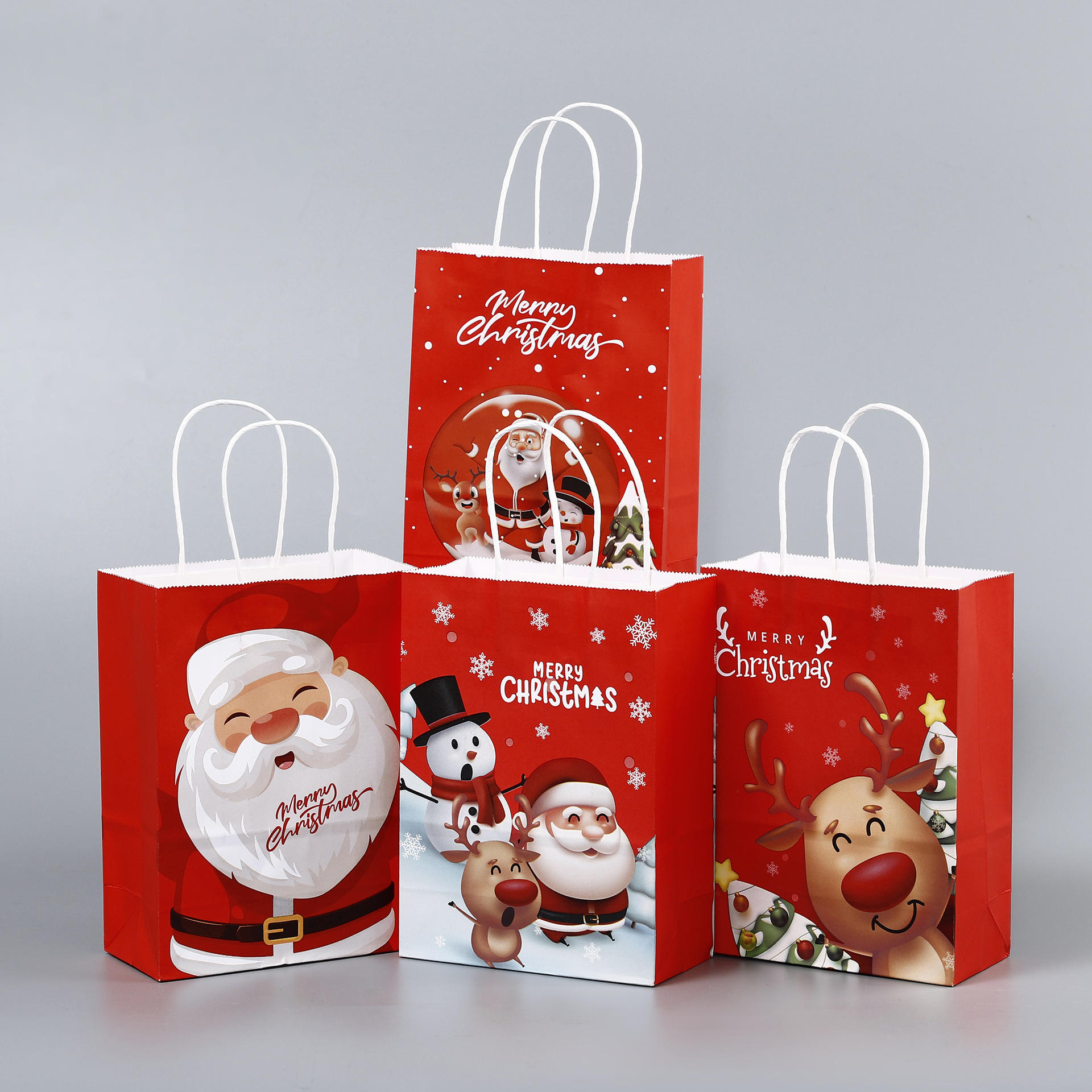 Christmas Eve Apple Box Gift Bags