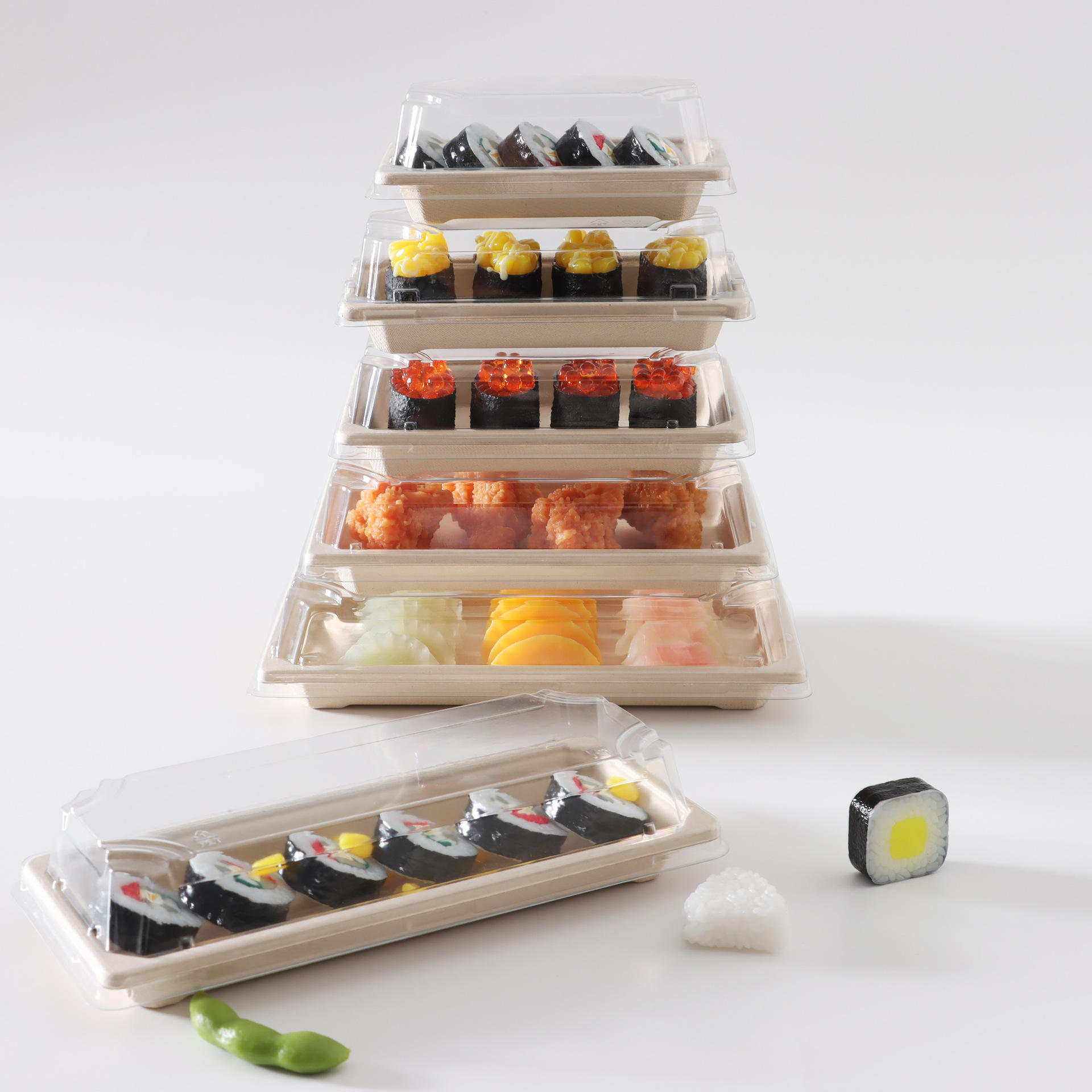 Sushi Eraser Set