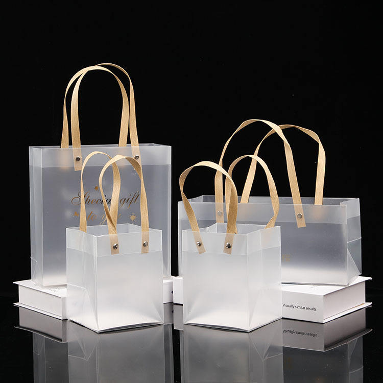 Frosted Gift Bags Set