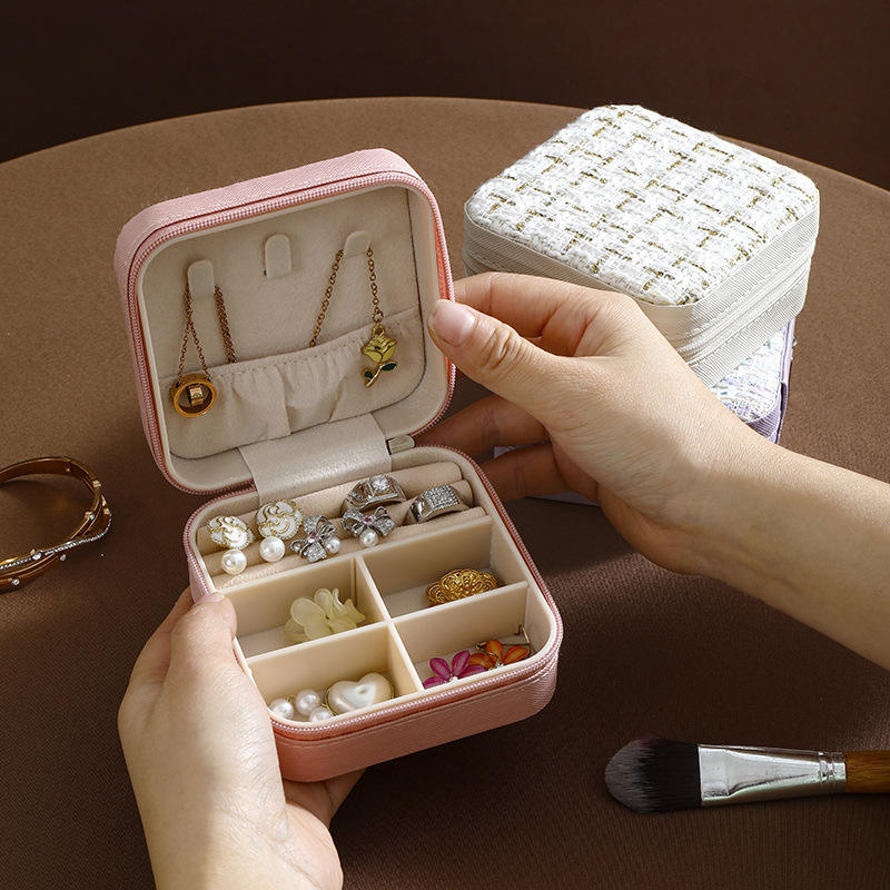 Travel Jewelry Organizer Box