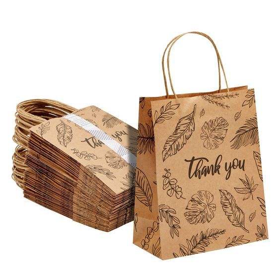 Brown Kraft Paper Gift Bag
