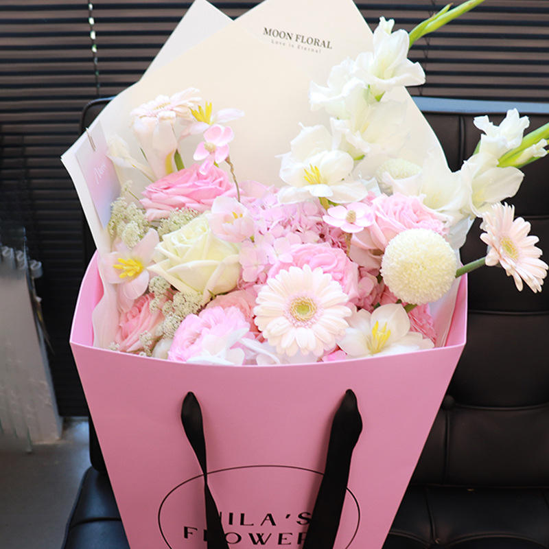 Pink Pastel Flower Bouquet
