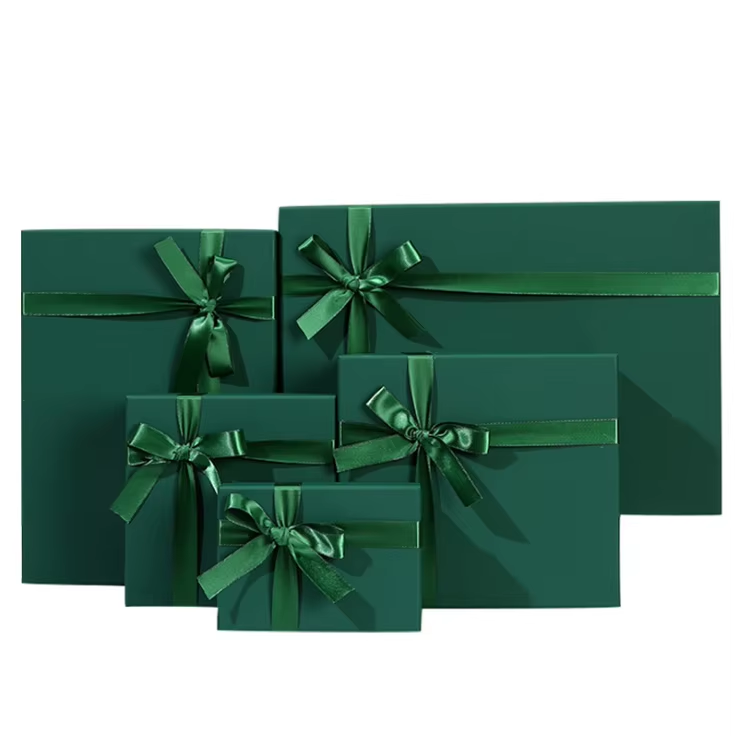 Elegant Green Gift Box
