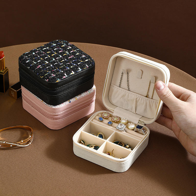 Travel Jewelry Organizer Box