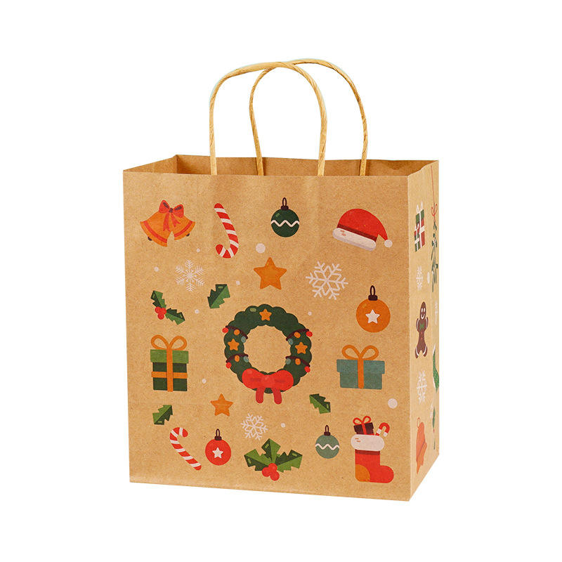 Kraft paper gift packaging bags for candy
