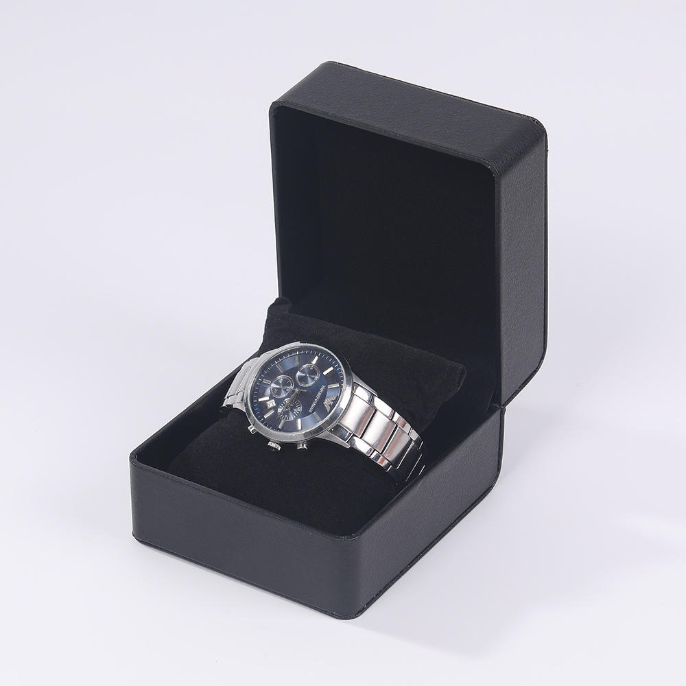 New high-end leather couple jewelry box bracelet watch case double watch case