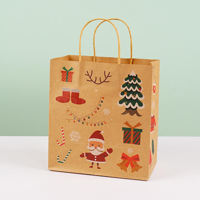 Kraft paper gift packaging bags for candy