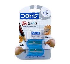 DOMS Two Dooz Pencil Sharpener & Eraser Set