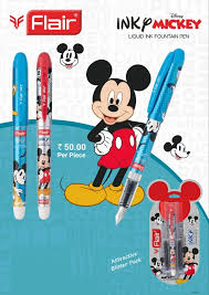 Flair Disney Mickey Liquid Ink Fountain Pen