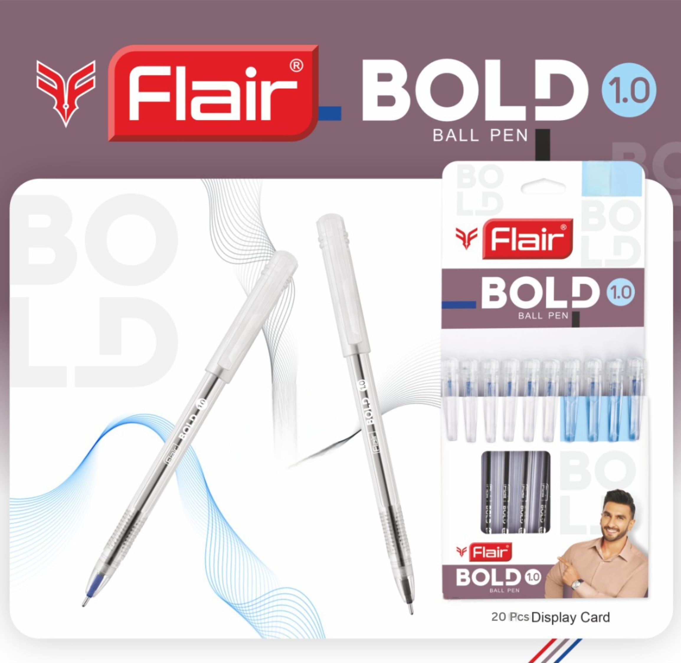 Flair Bold Ball Pen 1.0