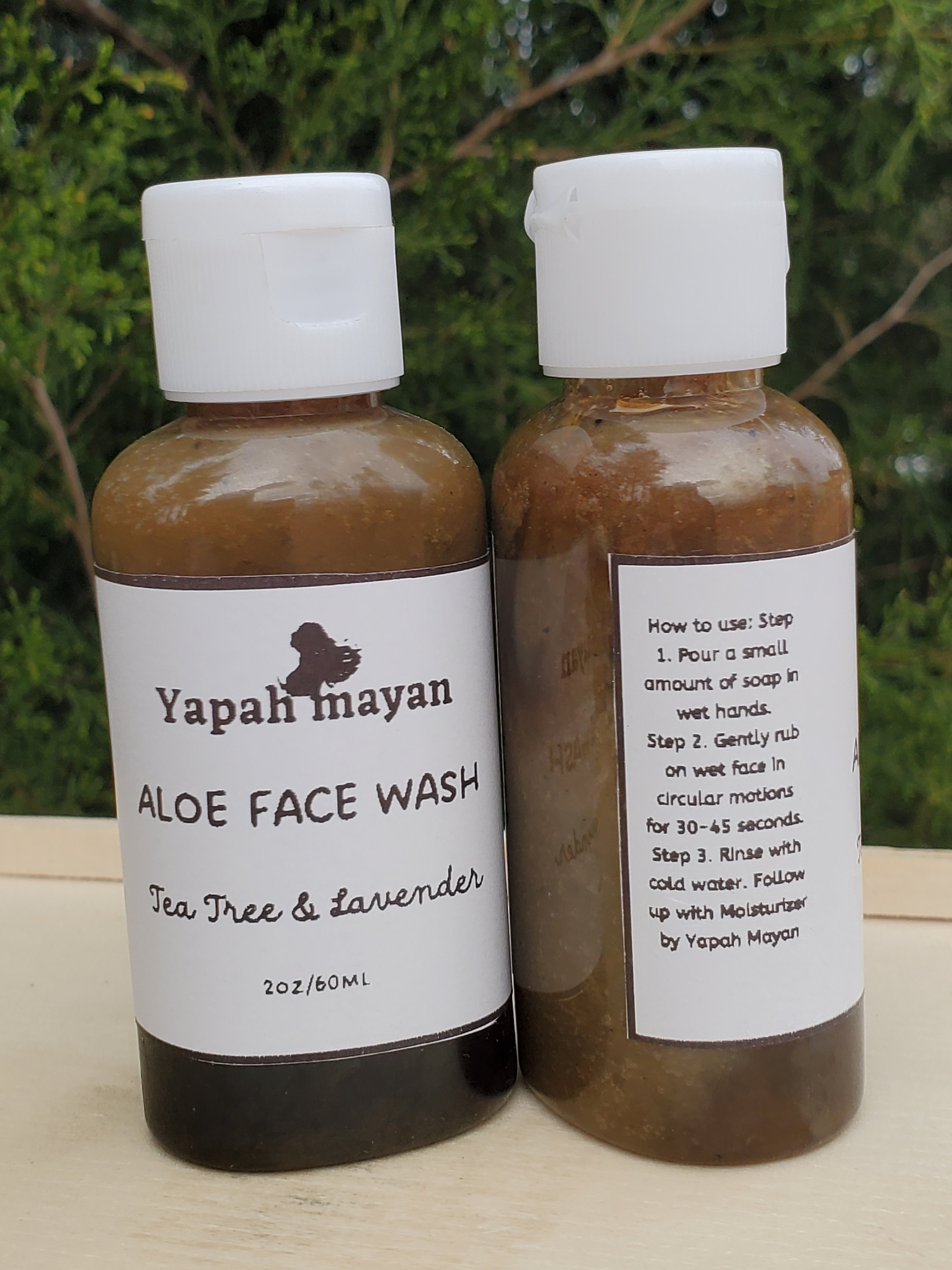 Aloe Vera face wash | African Black soap with Tea Tree & Lavender