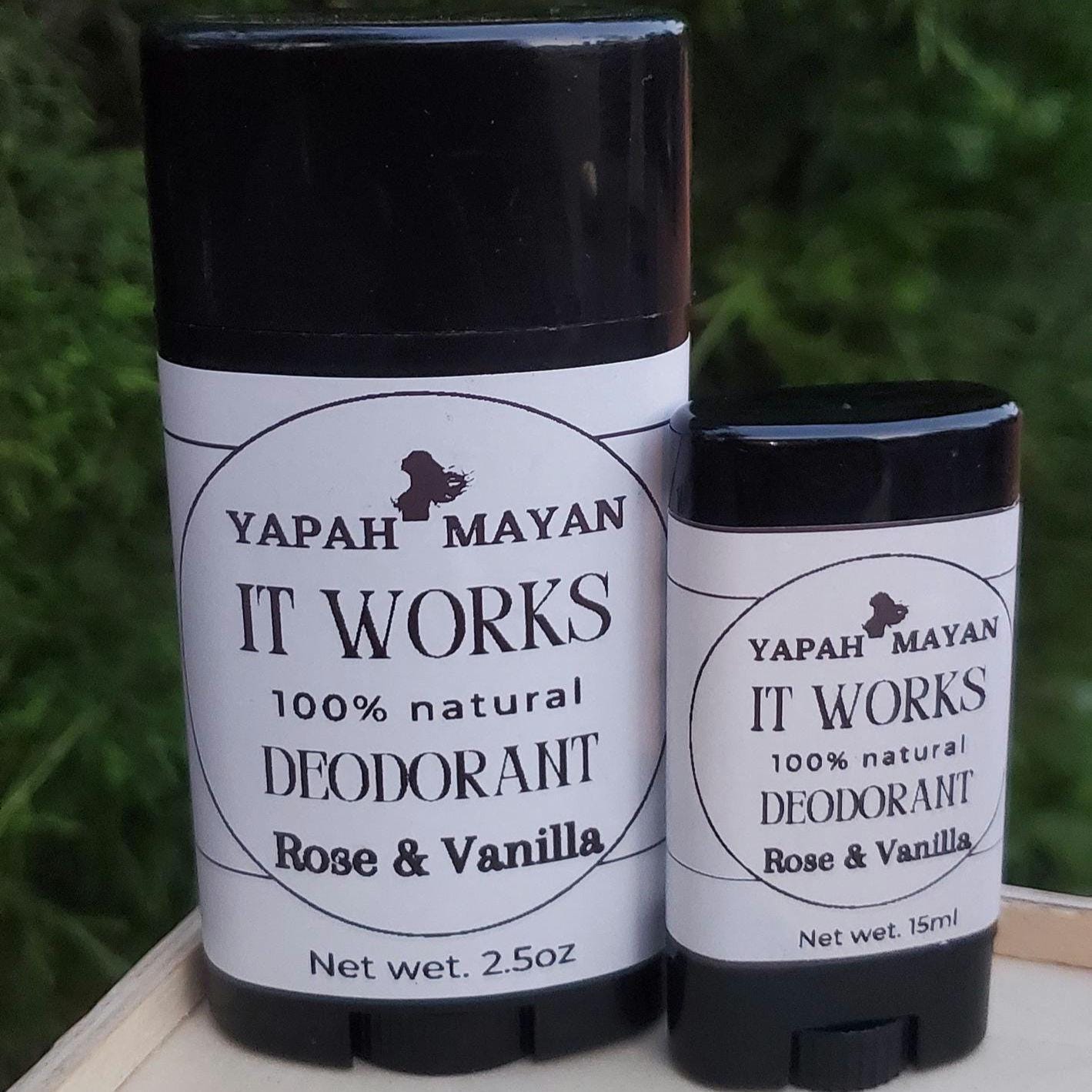 It Works Deodorant!!! Natural Deodorant for men and women that actually works | No chemicals, naturally scented