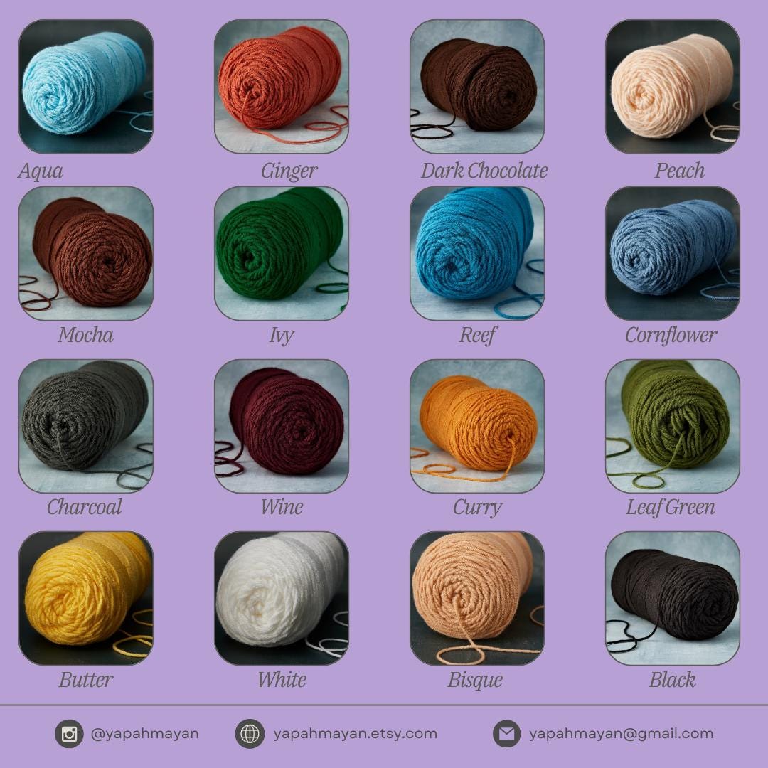 Solid Hoop Earrings | Crocheted Lightweight, Plain and Simple. Special orders available!!