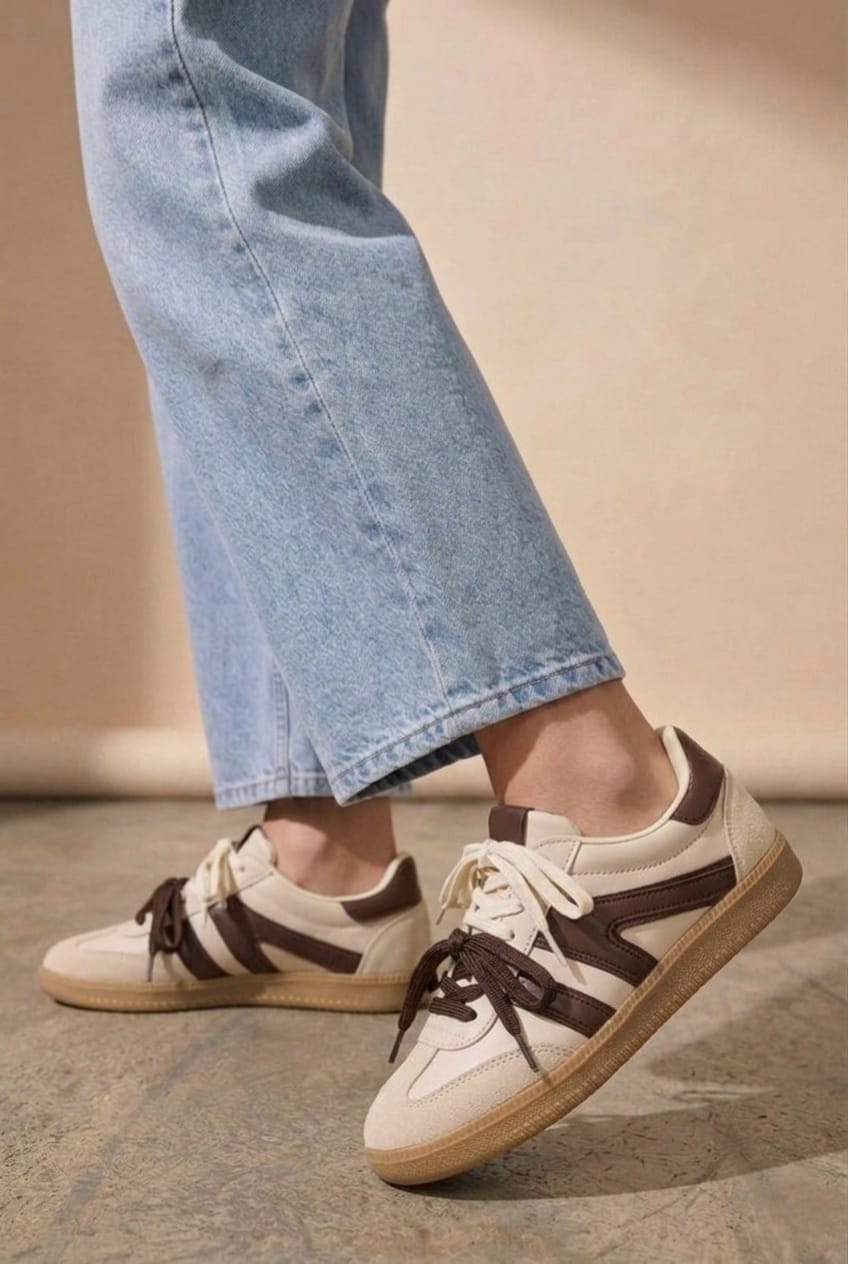 Çift Bağcıklı Kadın Sneaker