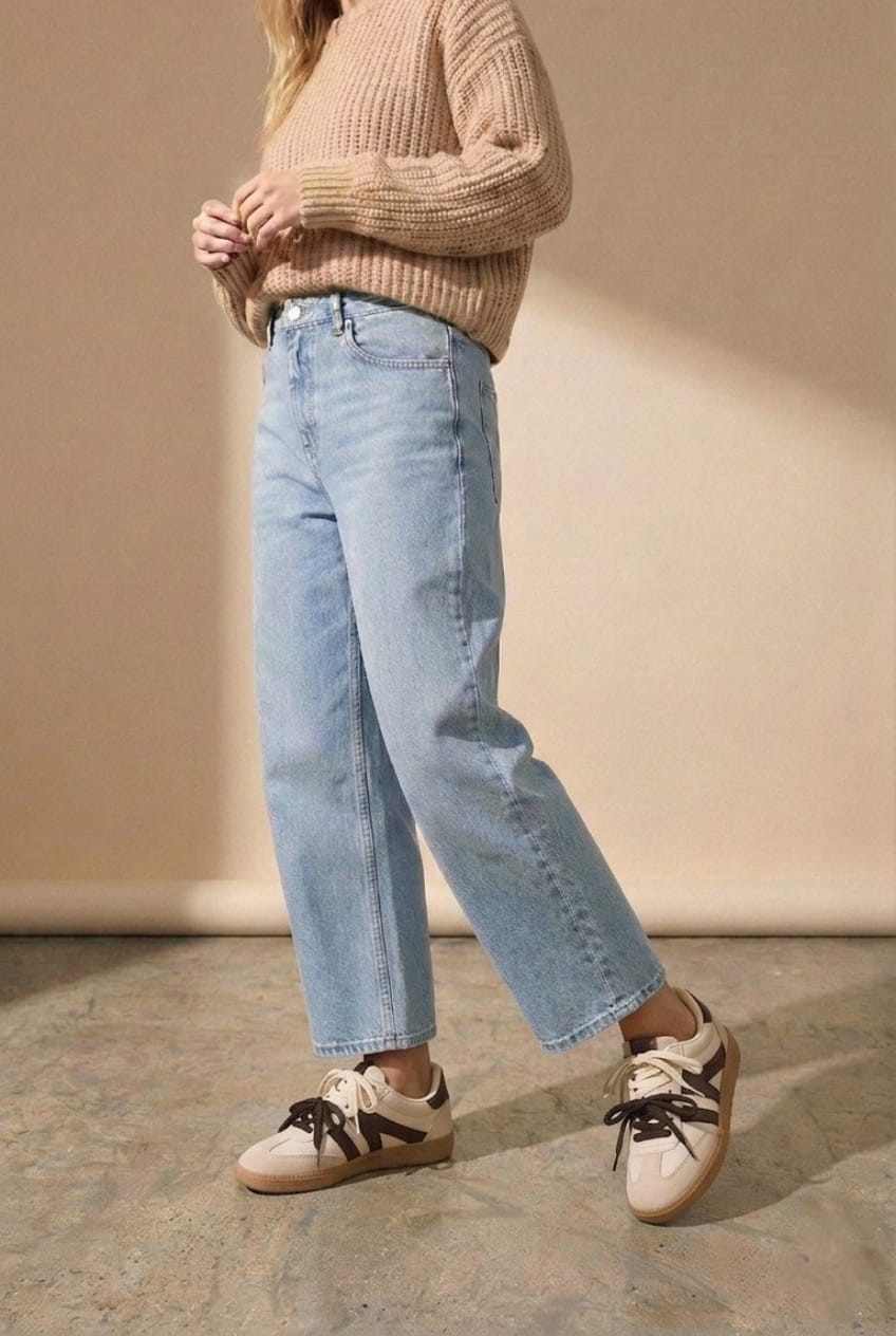 Çift Bağcıklı Kadın Sneaker