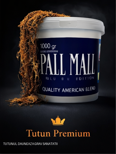 Tutun Galeata | Pall Mall Negru | Tutun la galeata 1kg