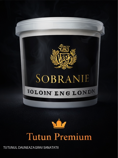 Tutun Galeata | Sobranie Negru | Tutun la galeata 1kg