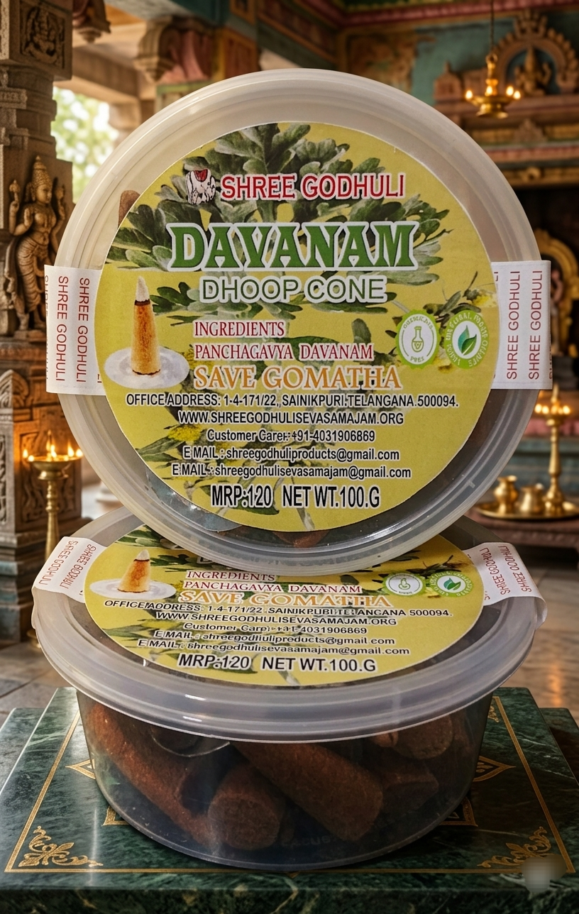Davanam Dhoop Cone