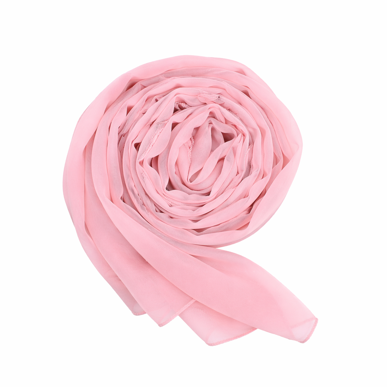 Dubai Cherry Baby Pink Hijab – Premium Soft Wrap