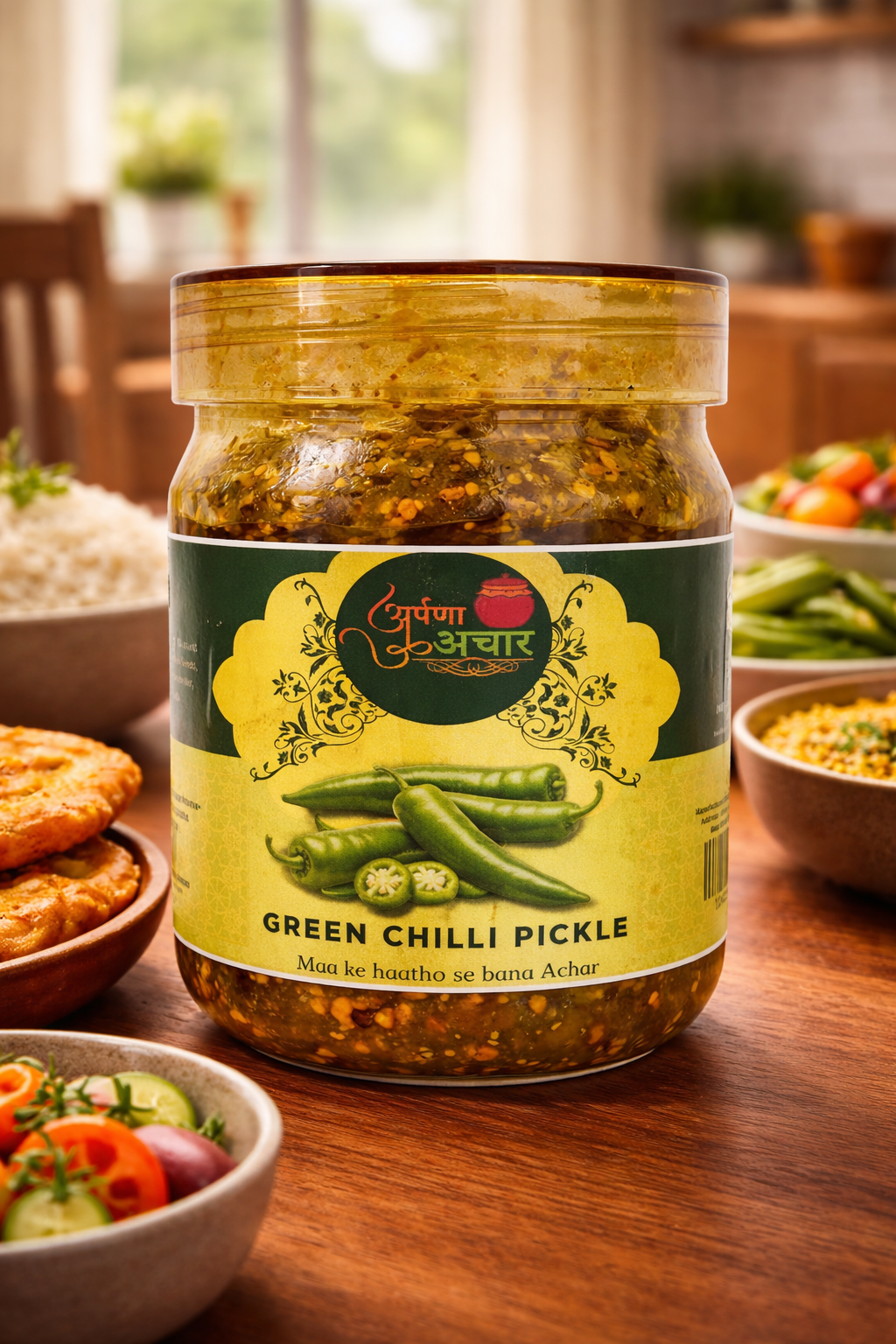 Green Chilli Pickle