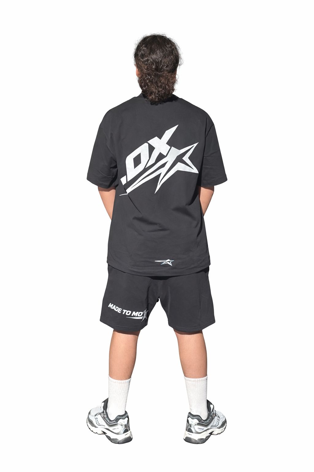 Ensemble Harlox T-shirt & Short Noir