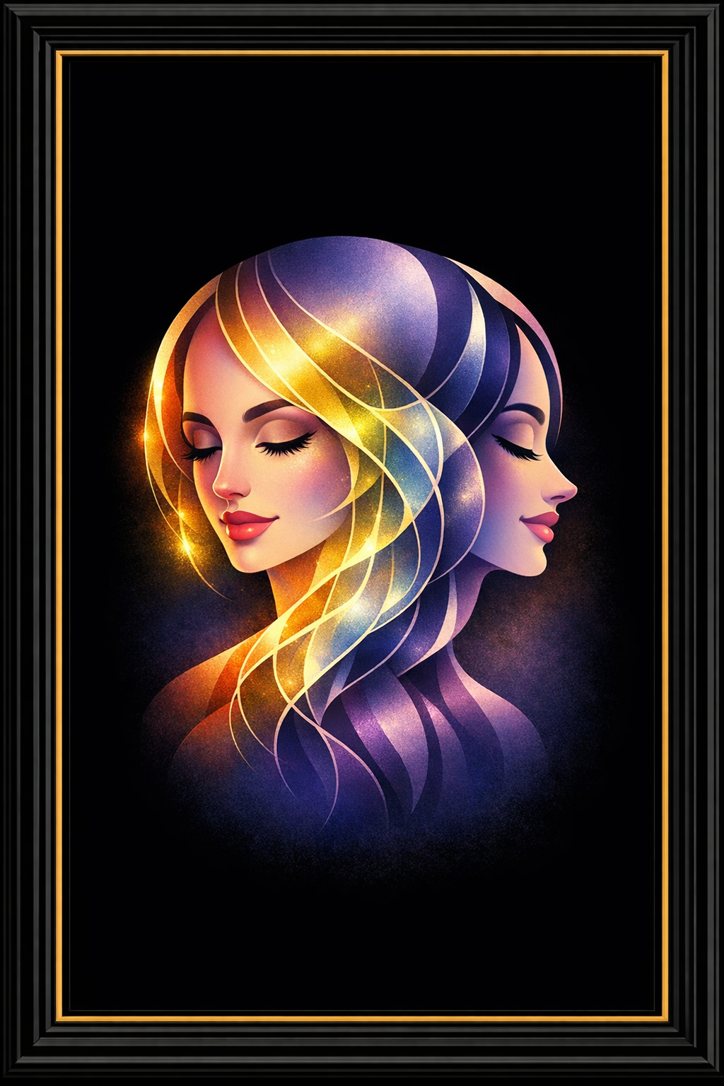 Azure Bloom — serenity and renewal through tranquil blue tones