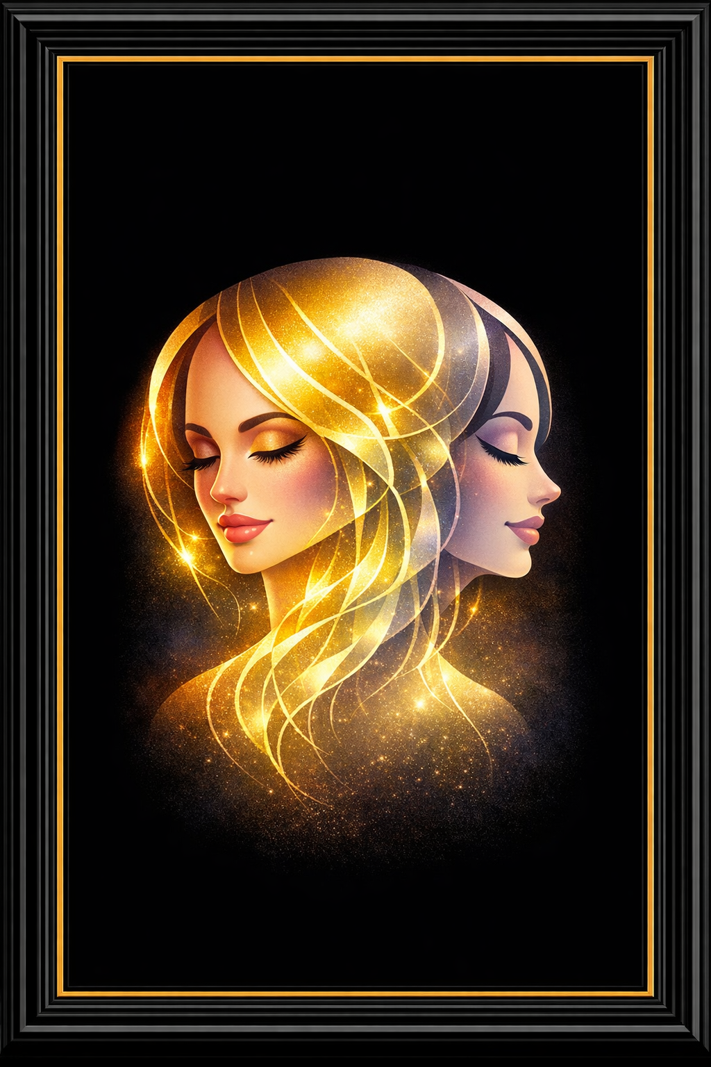 Golden Ascension — luminous transformation and spiritual elevation
