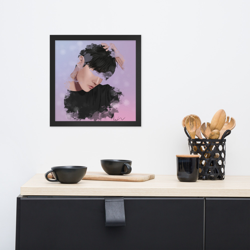 Hidden Soul Framed Art Print