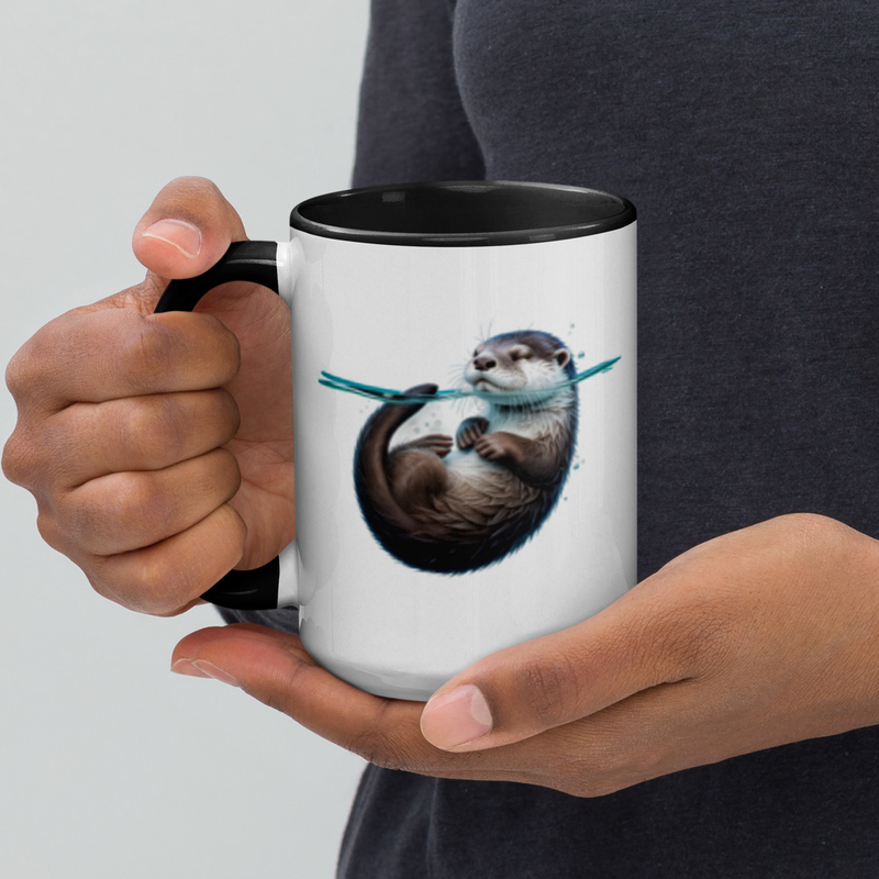 Otter Art Mug