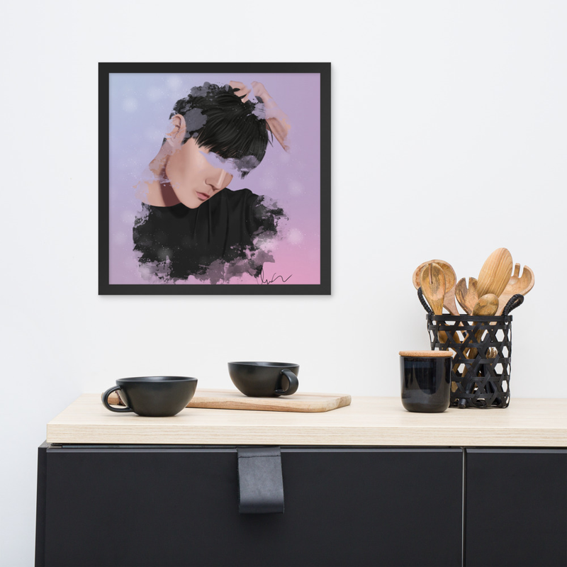 Hidden Soul Framed Art Print