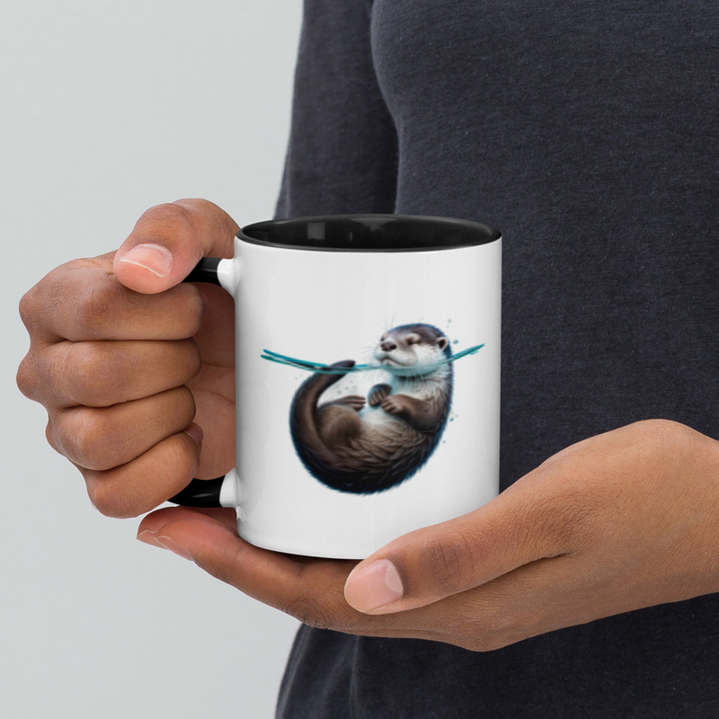 Otter Art Mug