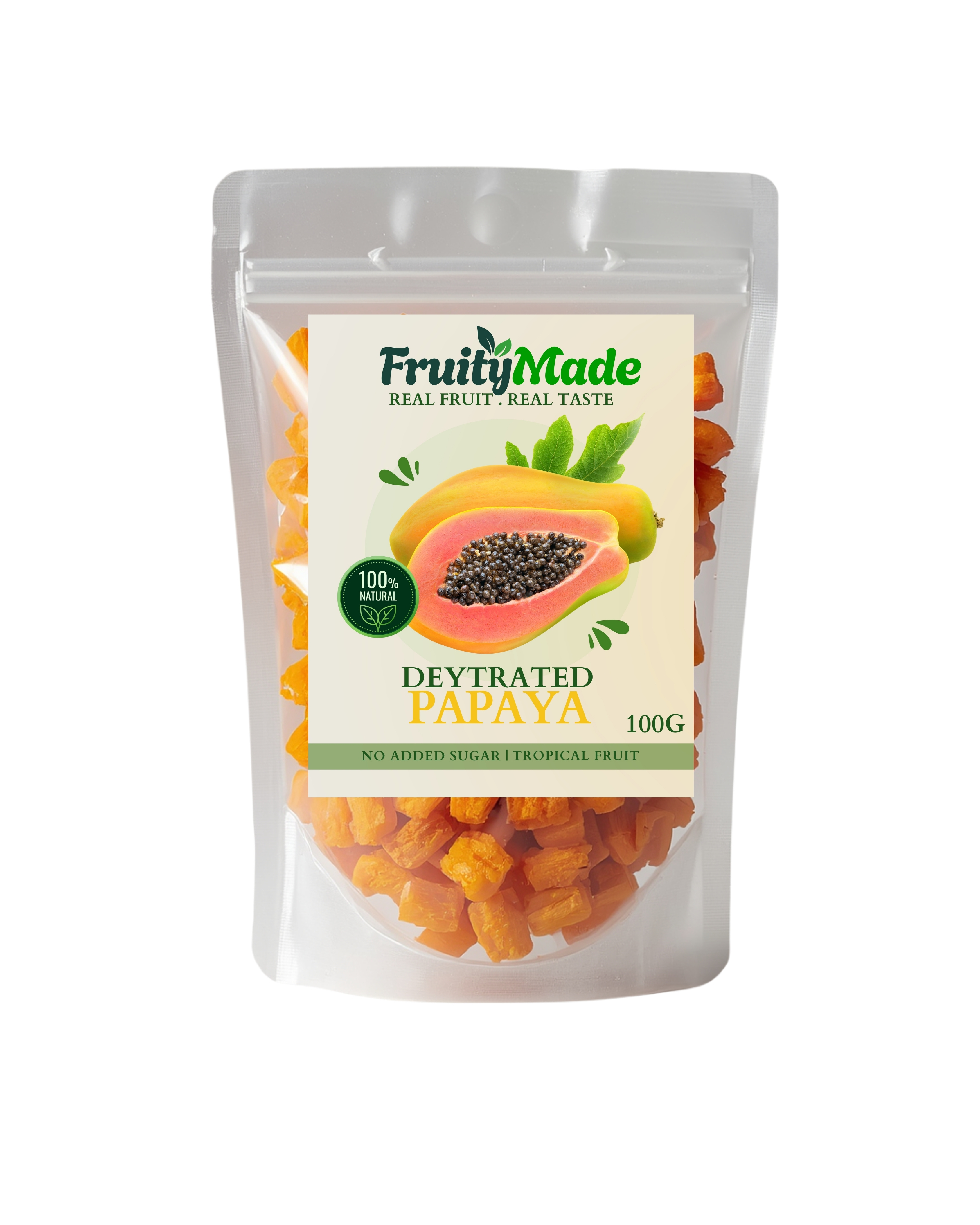 Dehydrated Papaya