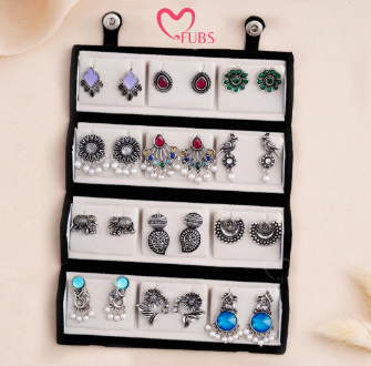 Jewelry Earring Set with Organizer