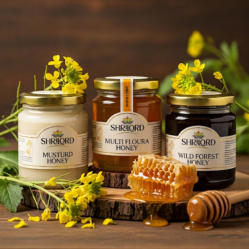 Natural Honey Trio Gift Set